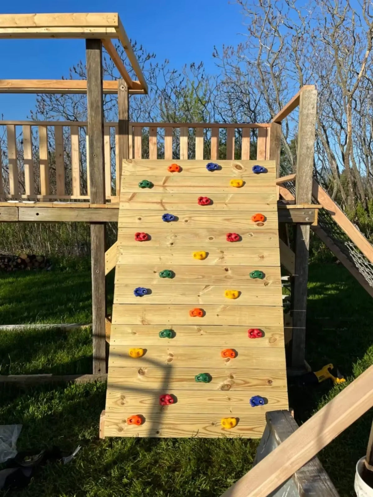 Colorful Rock Climbing Holds Plastic Material- 10 pieces - Default Title - Odeez | Educational Toys Pakistan 