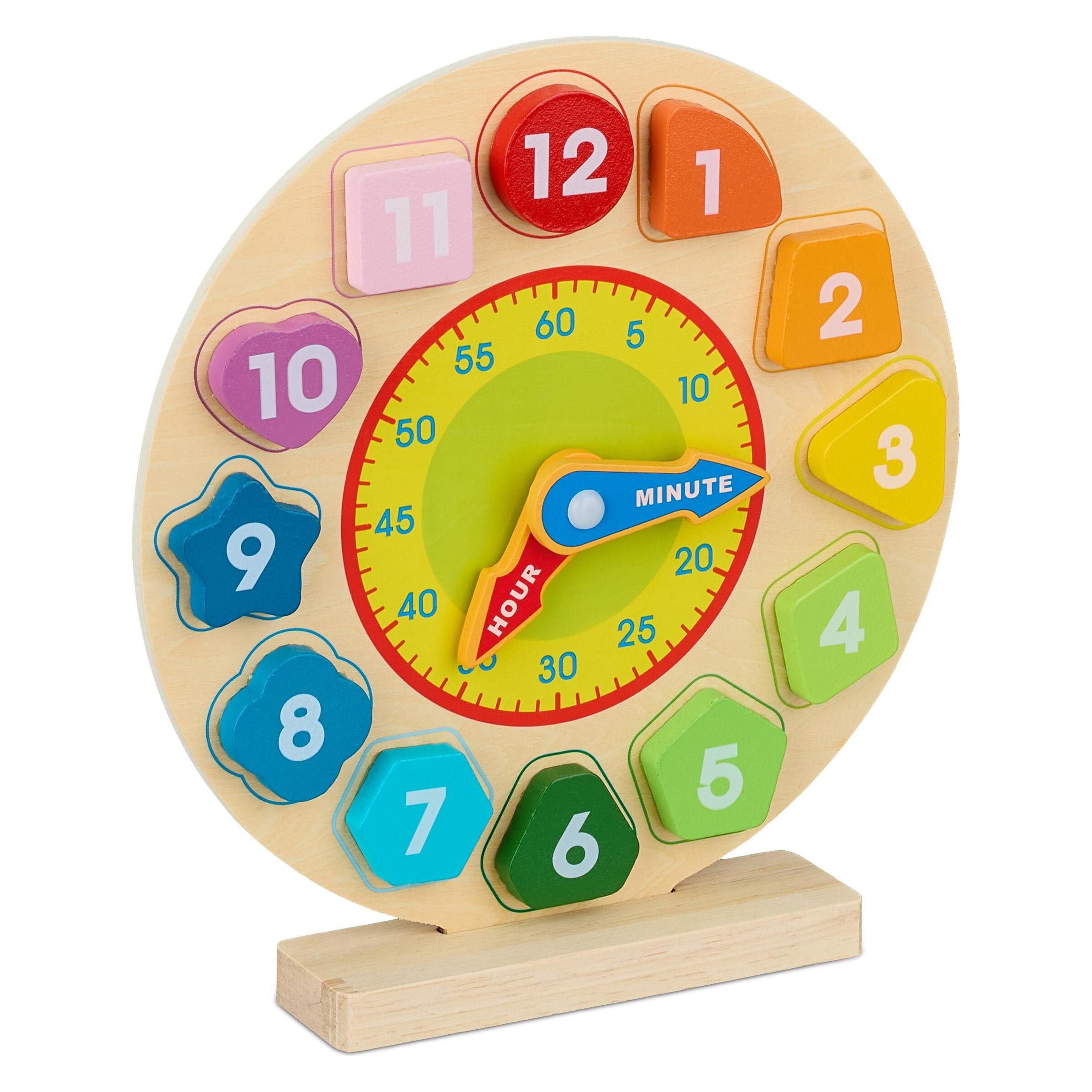 Wooden Educational Clock Set - 595