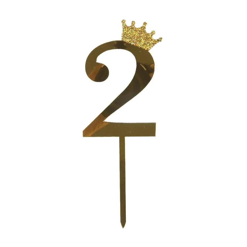 Age Birthday Cake Topper - One year-Two years-Three years - Odeez | Educational Toys Pakistan 