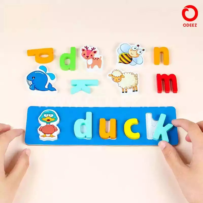 Animals Spelling Learning Kit - Default Title - Odeez | Educational Toys Pakistan 