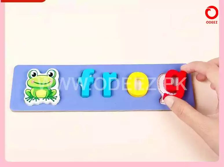 Animals Spelling Learning Kit - Default Title - Odeez | Educational Toys Pakistan 