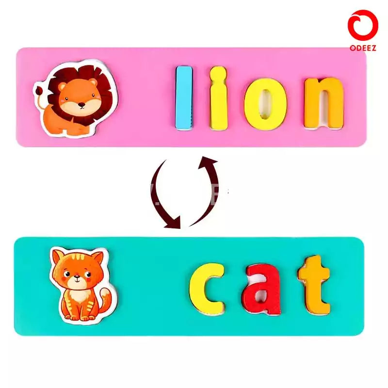 Animals Spelling Learning Kit - Default Title - Odeez | Educational Toys Pakistan 