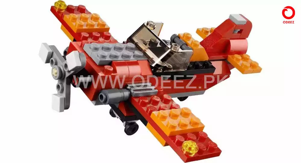 Architect Fighter Helicopter Model 3 - 145 Pieces - Default Title - Odeez | Educational Toys Pakistan 