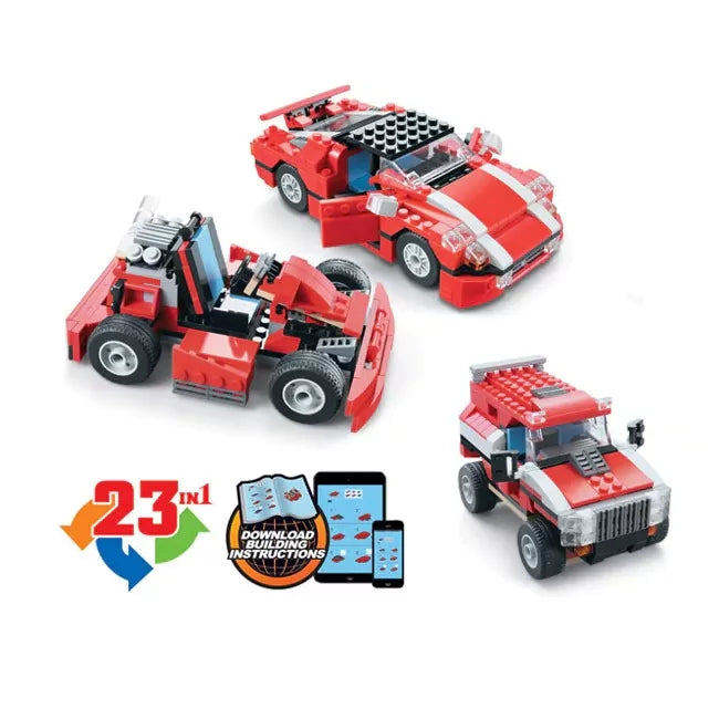 Architect Super Speedster 23 in 1 Blocks - 278 pieces - Default Title - Odeez | Educational Toys Pakistan 