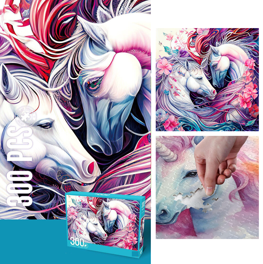 Art Puzzle Mystical Horses 300 pieces Jigsaw Puzzle - 002