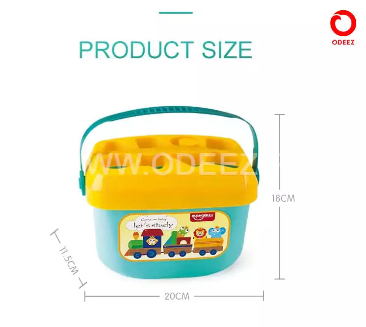 Baby's First Sorting Blocks - Default Title - Odeez | Educational Toys Pakistan 