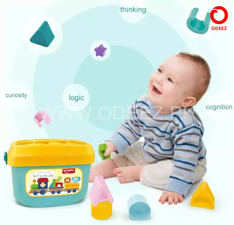 Baby's First Sorting Blocks - Default Title - Odeez | Educational Toys Pakistan 