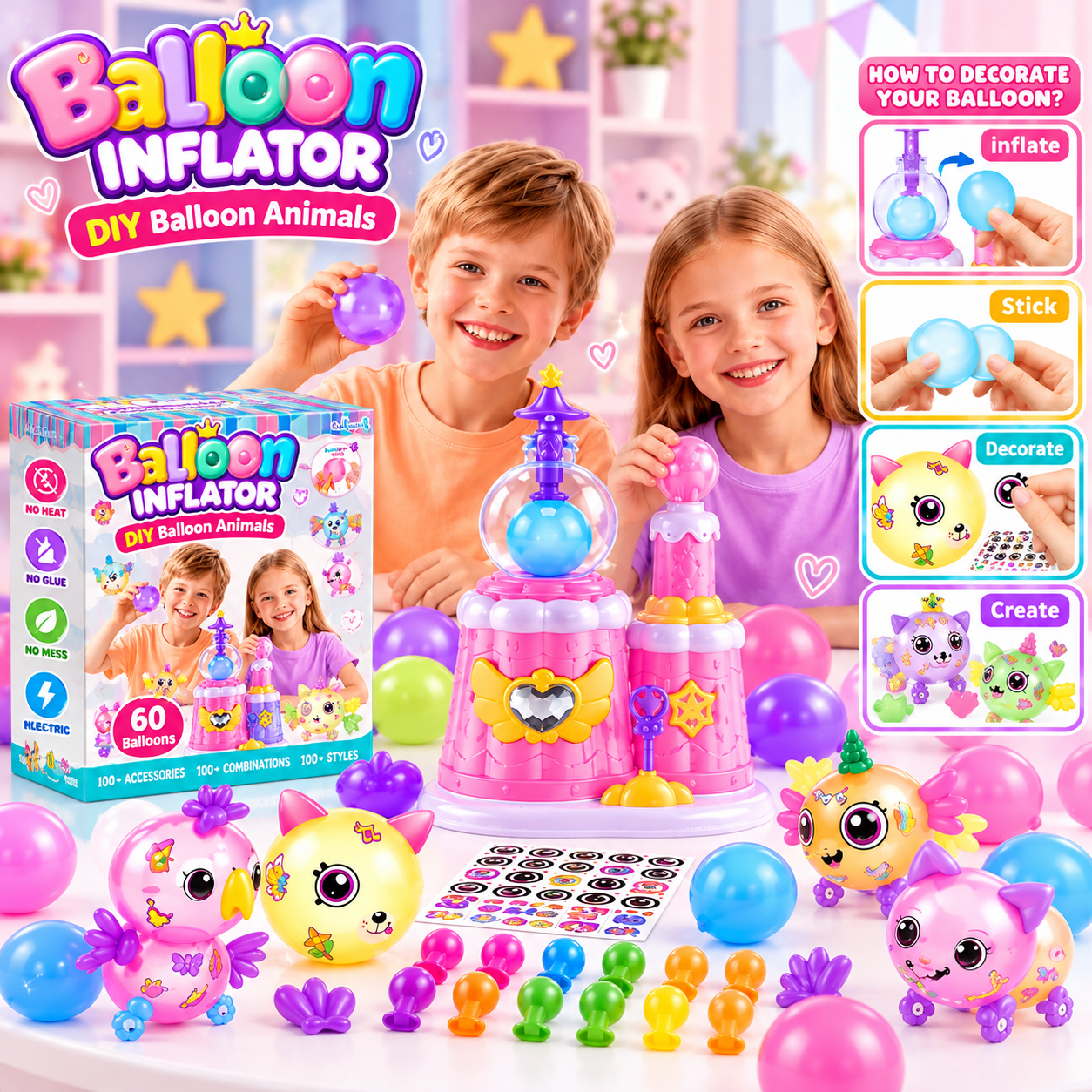 DIY Balloon Inflator Animal Maker Kit - 365