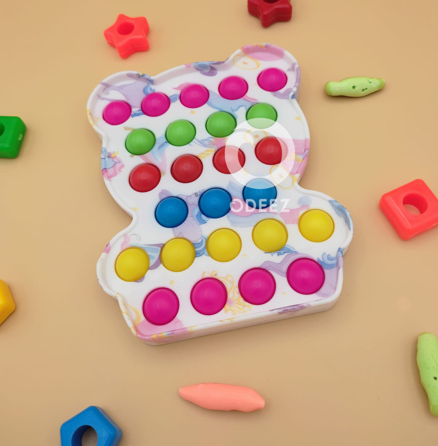 Bear Solid Frame Pop it Toy - Default Title - Odeez | Educational Toys Pakistan 