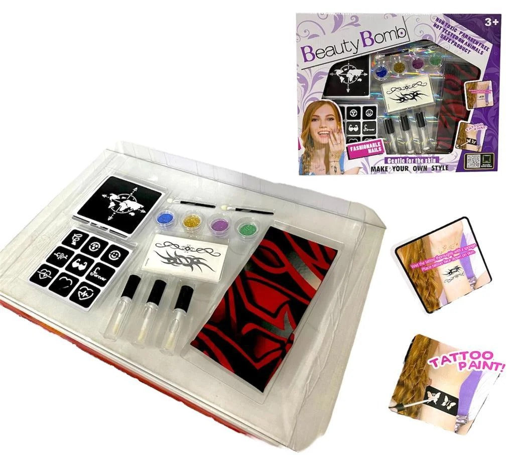 Beauty Bomb Make Your Own Tatto - 667 - Default Title - Odeez | Educational Toys Pakistan 