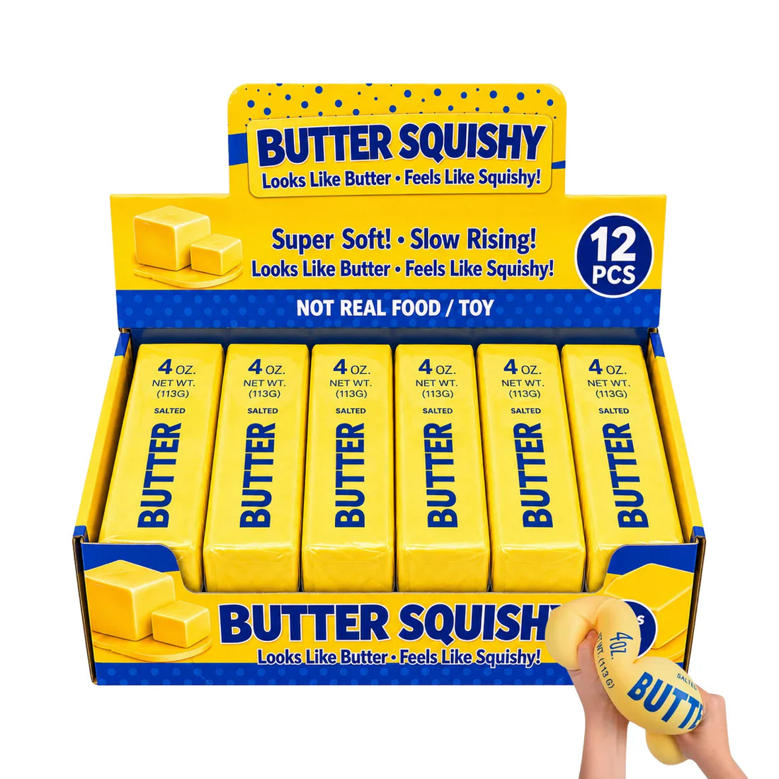 Squishy Realistic Butter Stick Super Soft Slow Rising Sensory Toy - 1 Pc