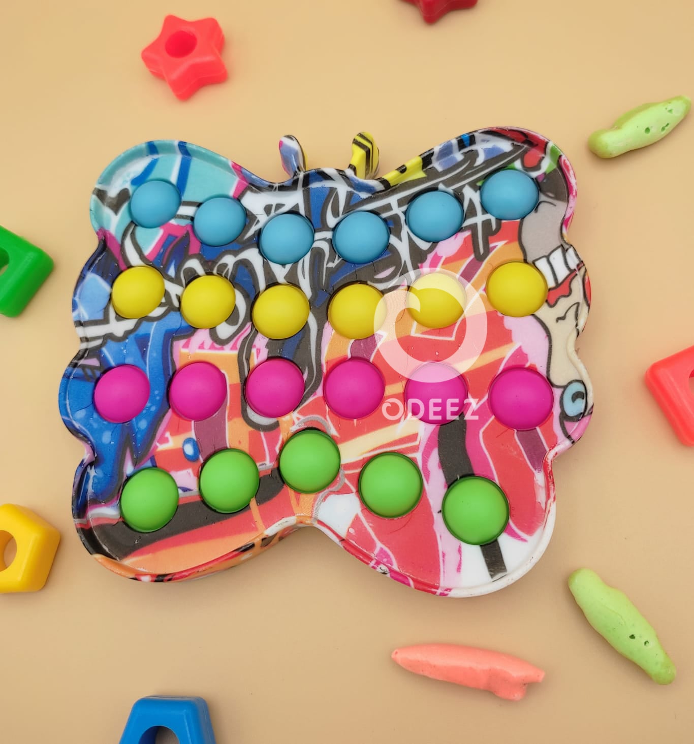 Butterfly Solid Frame Pop it Toy - Default Title - Odeez | Educational Toys Pakistan 