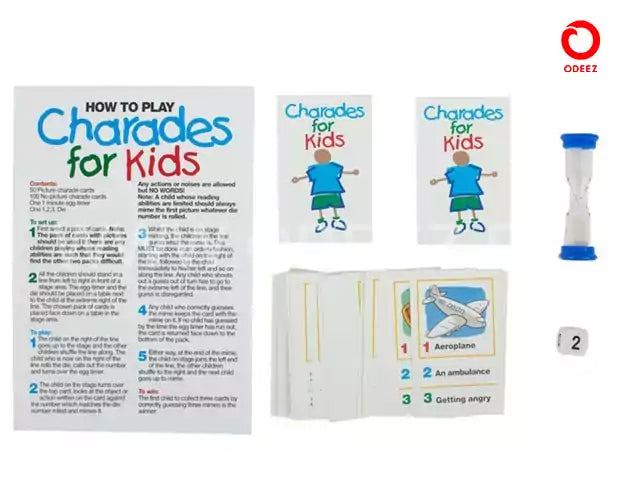 Charades for Kids Family Game - Default Title - Odeez | Educational Toys Pakistan 