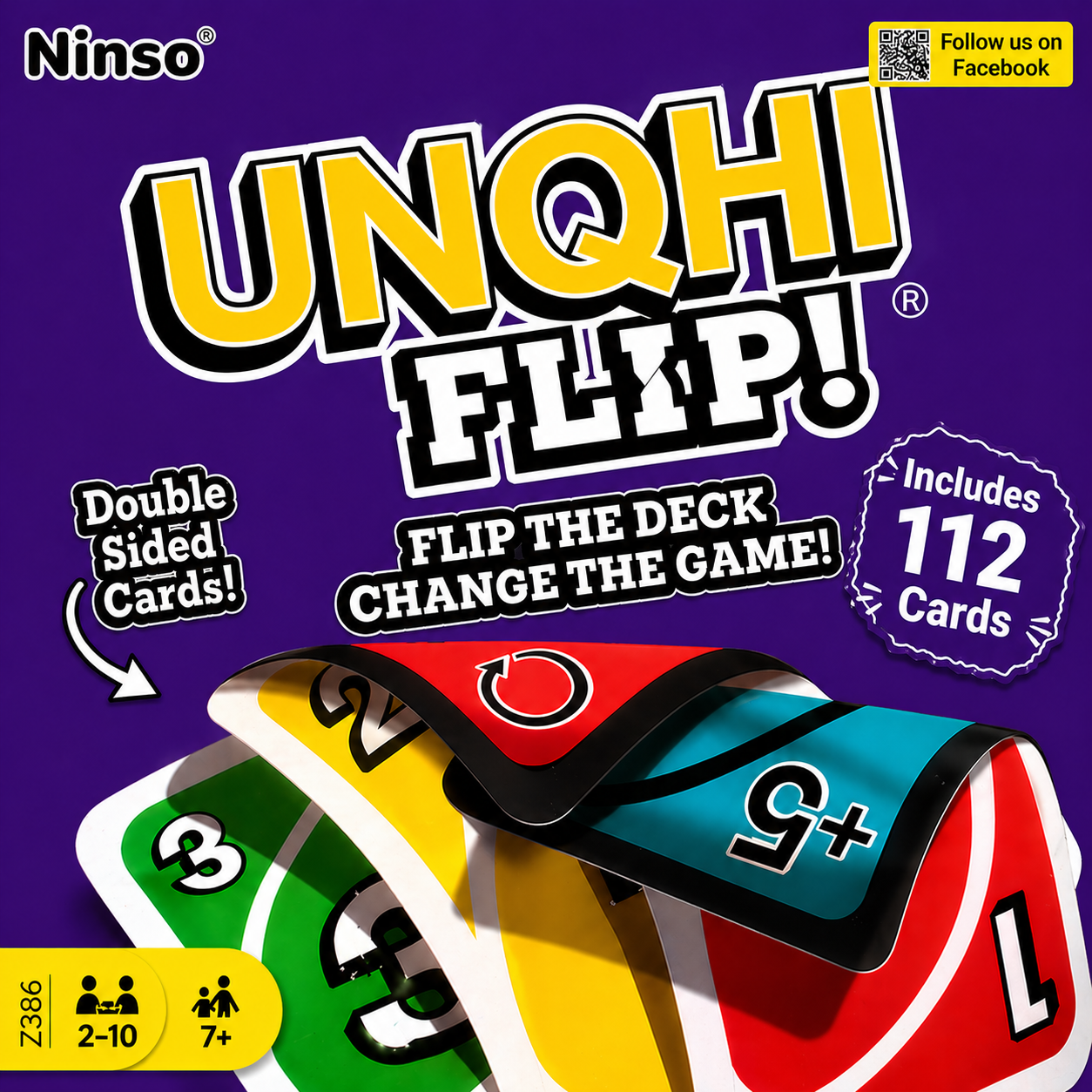 UNQHI Flip Card Game for Kids and Family