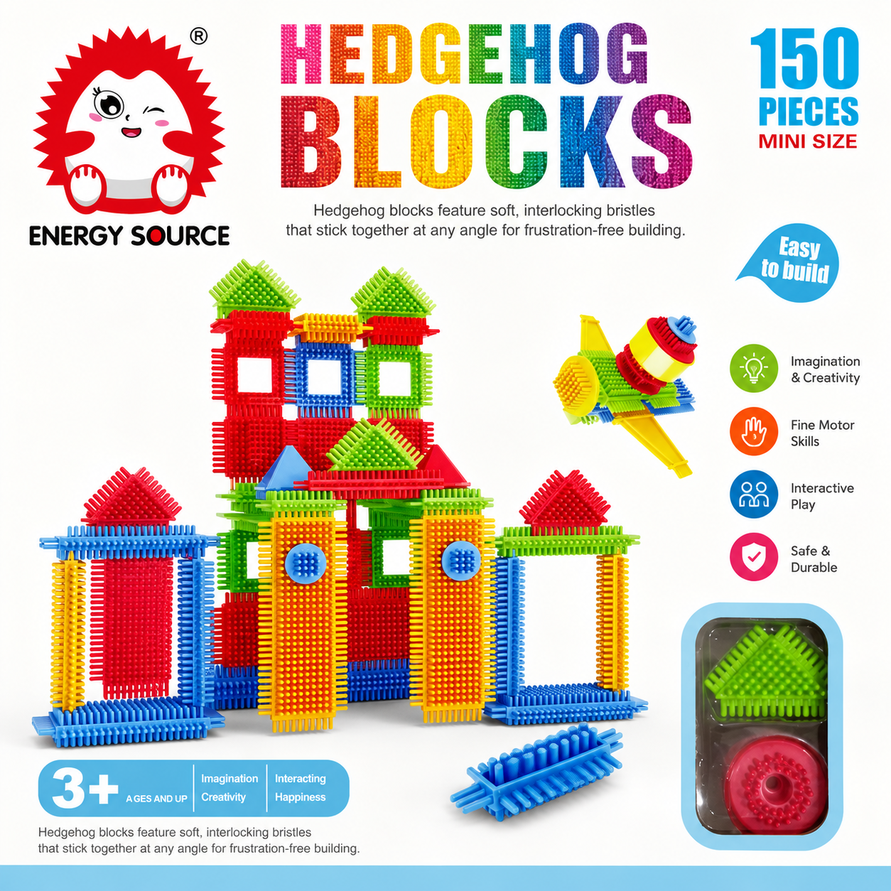Hedgehog Blocks 150 pieces - 004