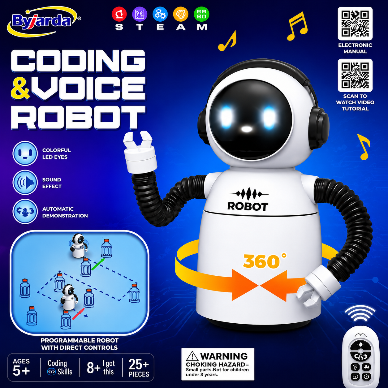 STEAM Coding and Voice Robot Interactive Robot Toy - 403