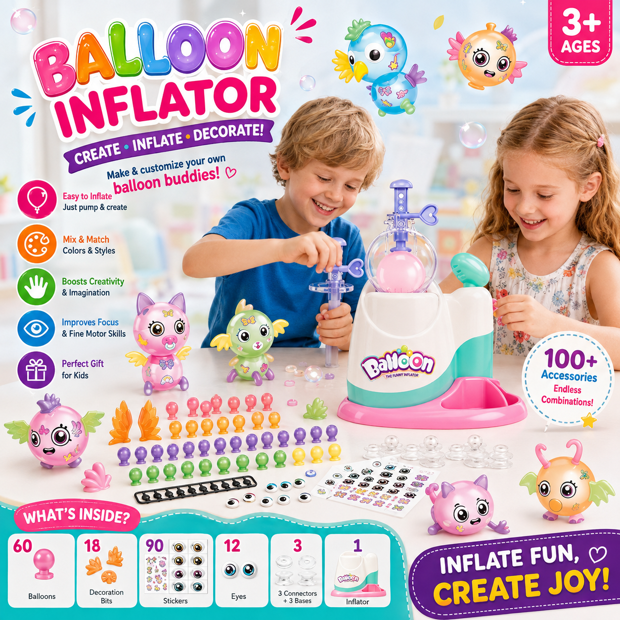 DIY Balloon Inflator Animal Maker Kit - 323