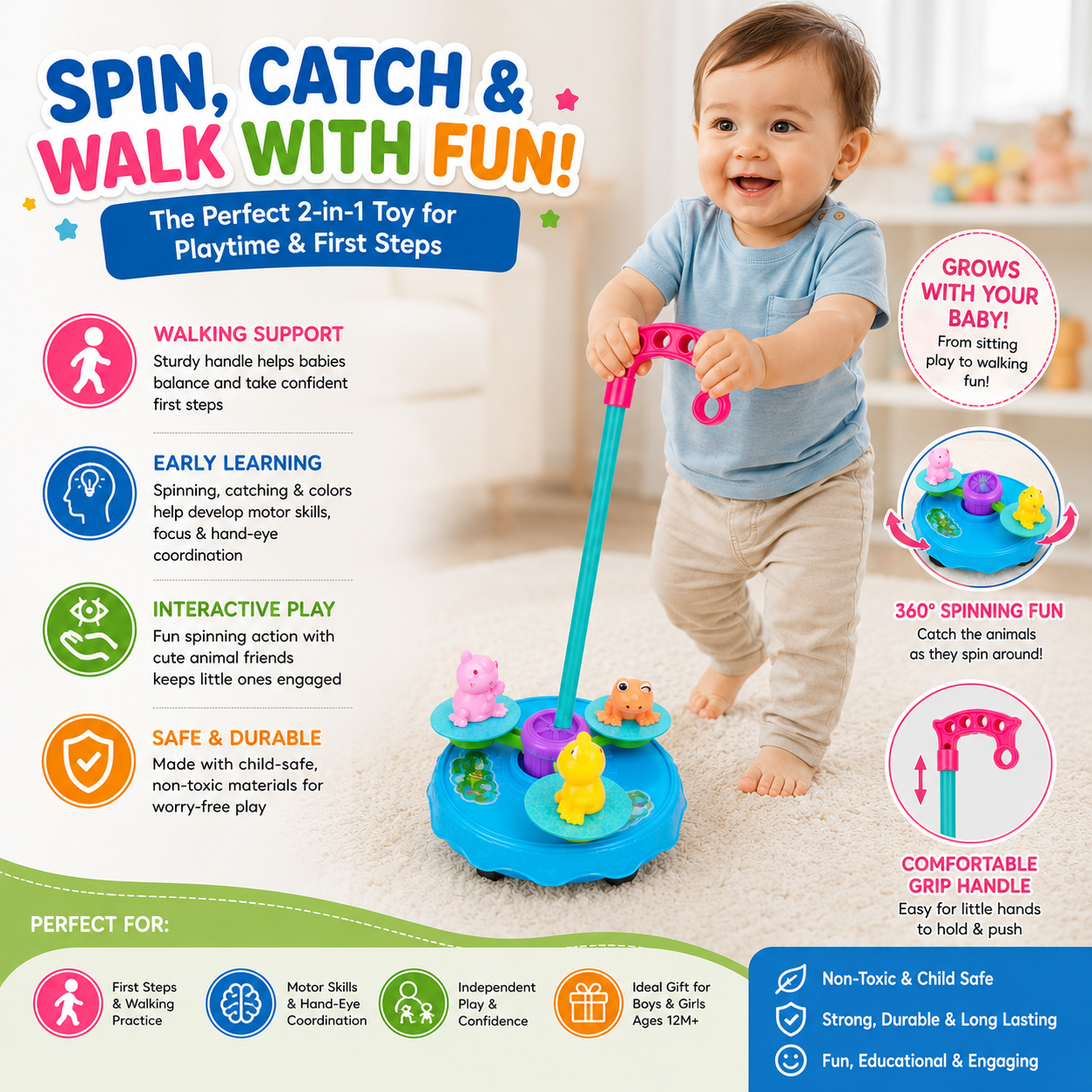 Spin & Stroll Walker