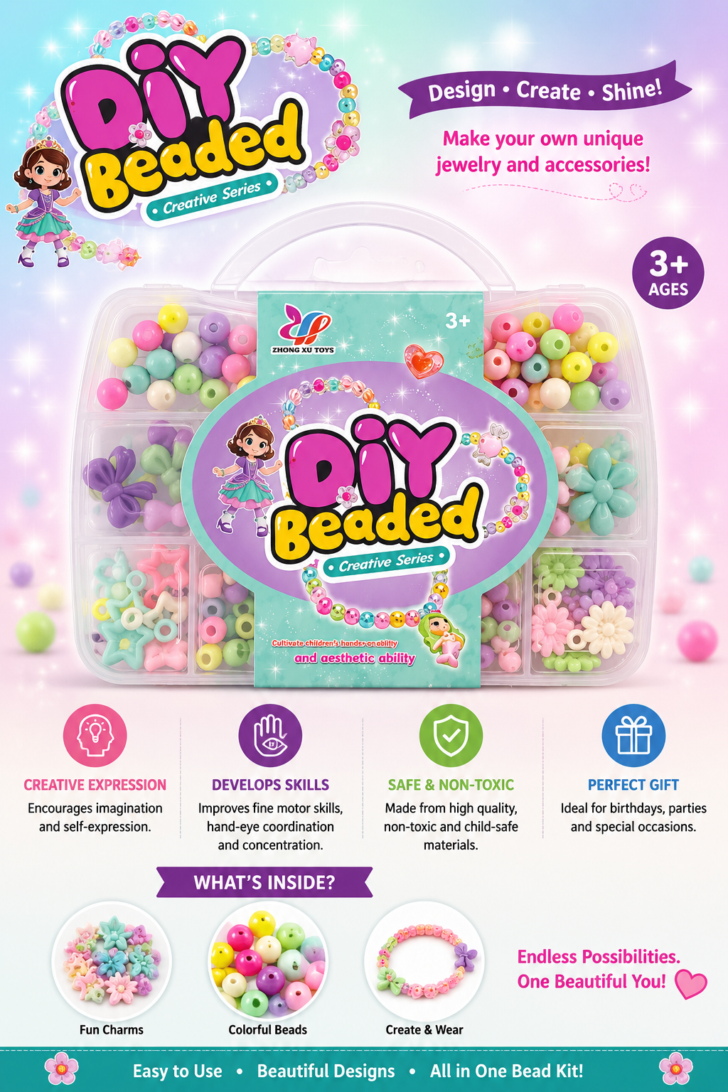 DIY Beaded Creative Series Kit – 828-236