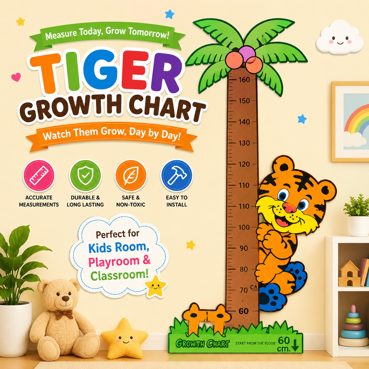 Grow Meter Height Chart - Random Designs