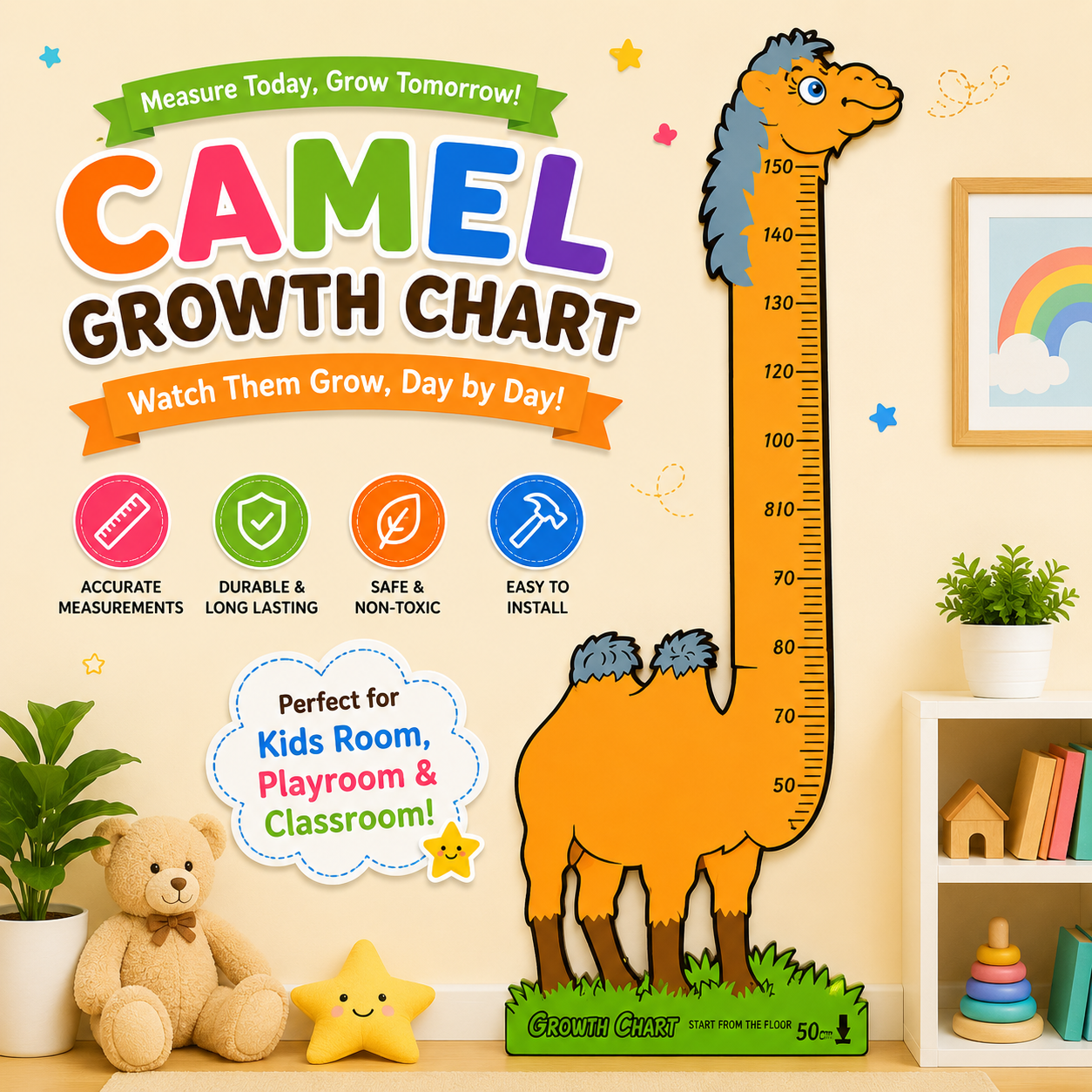 Grow Meter Height Chart - Random Designs
