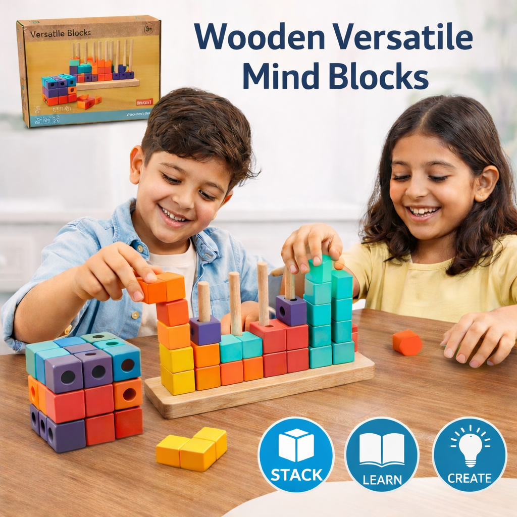 Wooden Versatile Mind Blocks