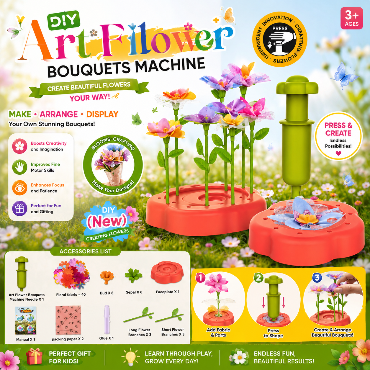 DIY Art Flower Bouquets Machine - 949