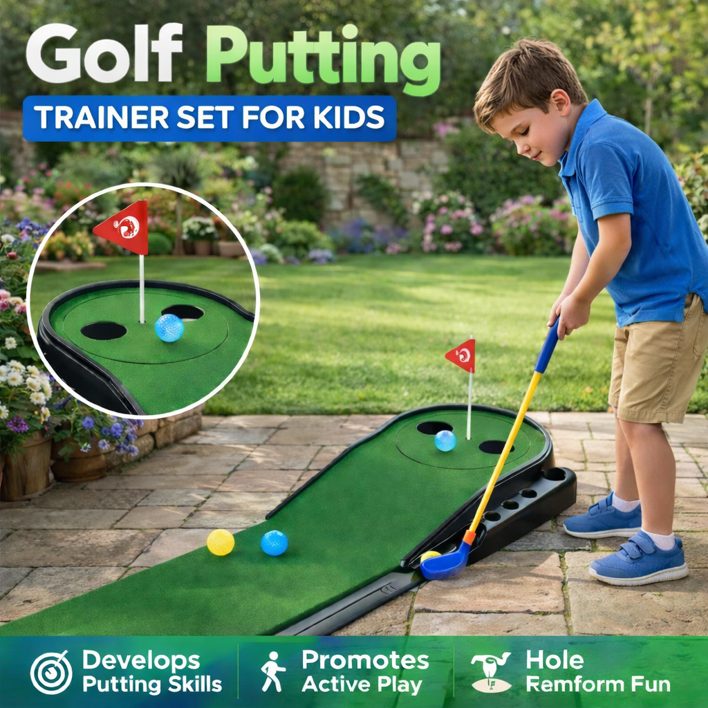Golf Putting Trainer Set for Kids and Family - 107