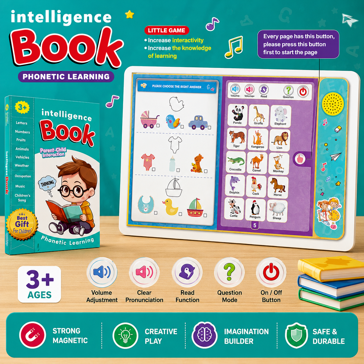 Intelligence E Book Interactive Learning and Phonics Toy - 109