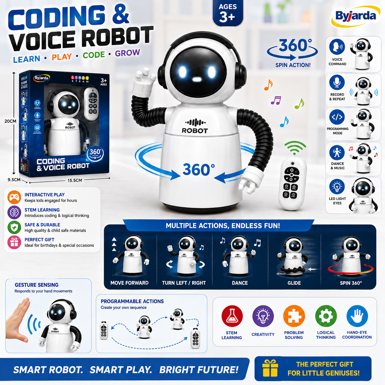 STEAM Coding and Voice Robot Interactive Robot Toy - 403