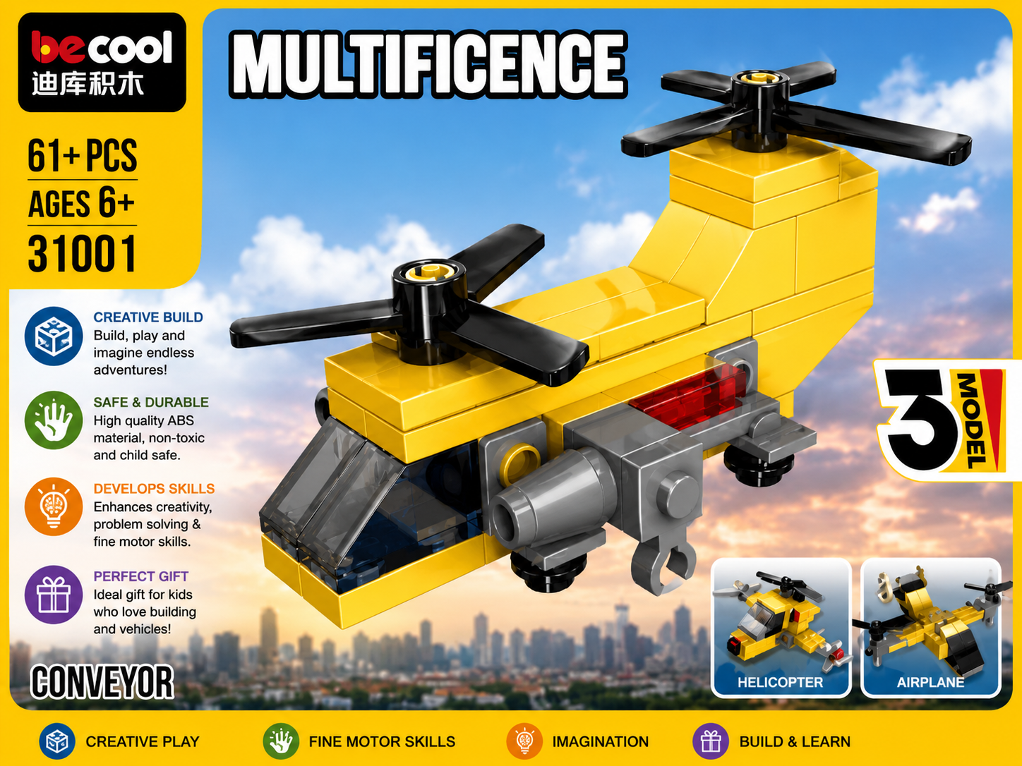 Mini Building Blocks set