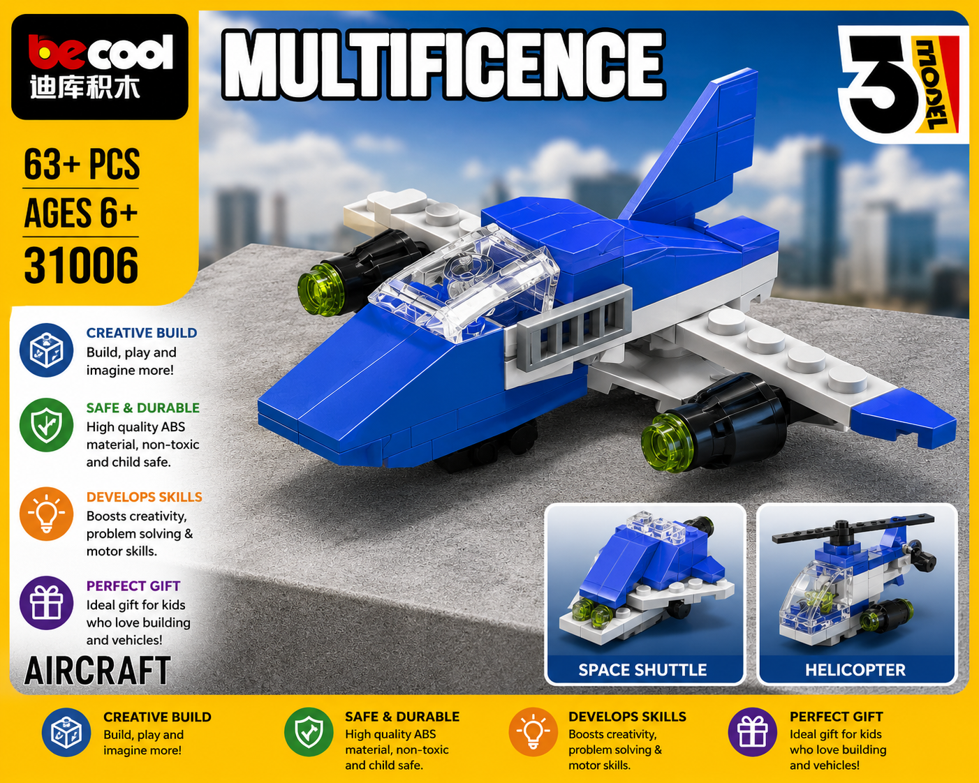 Mini Building Blocks set