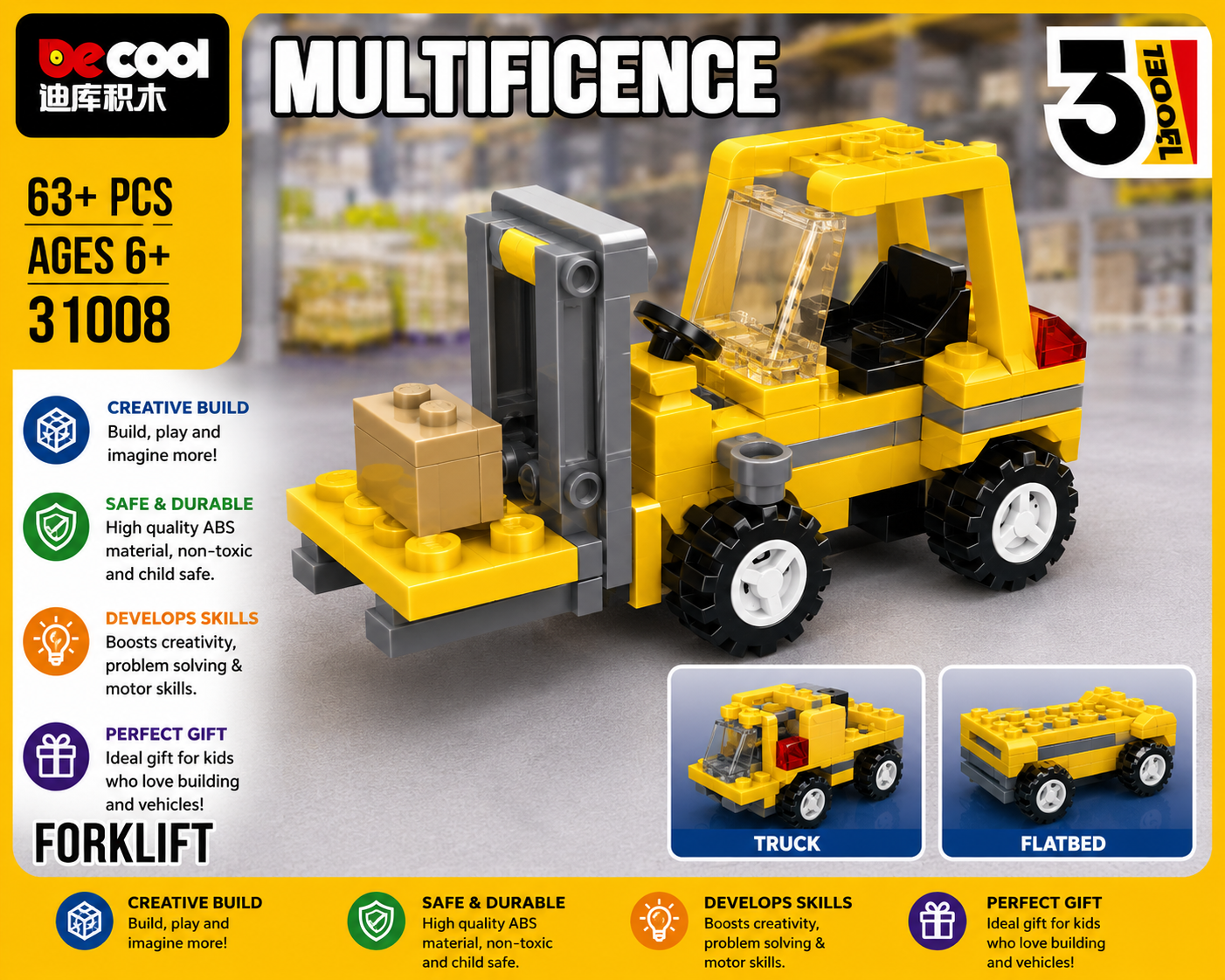 Mini Building Blocks set
