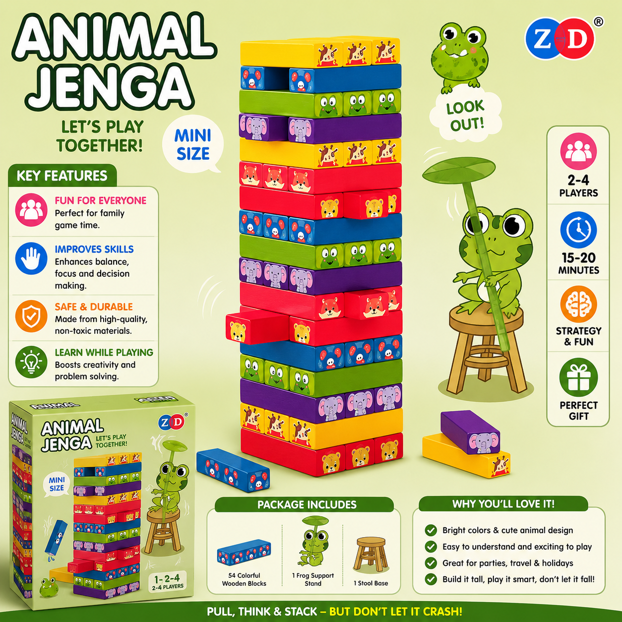 Animal Jenga - 036