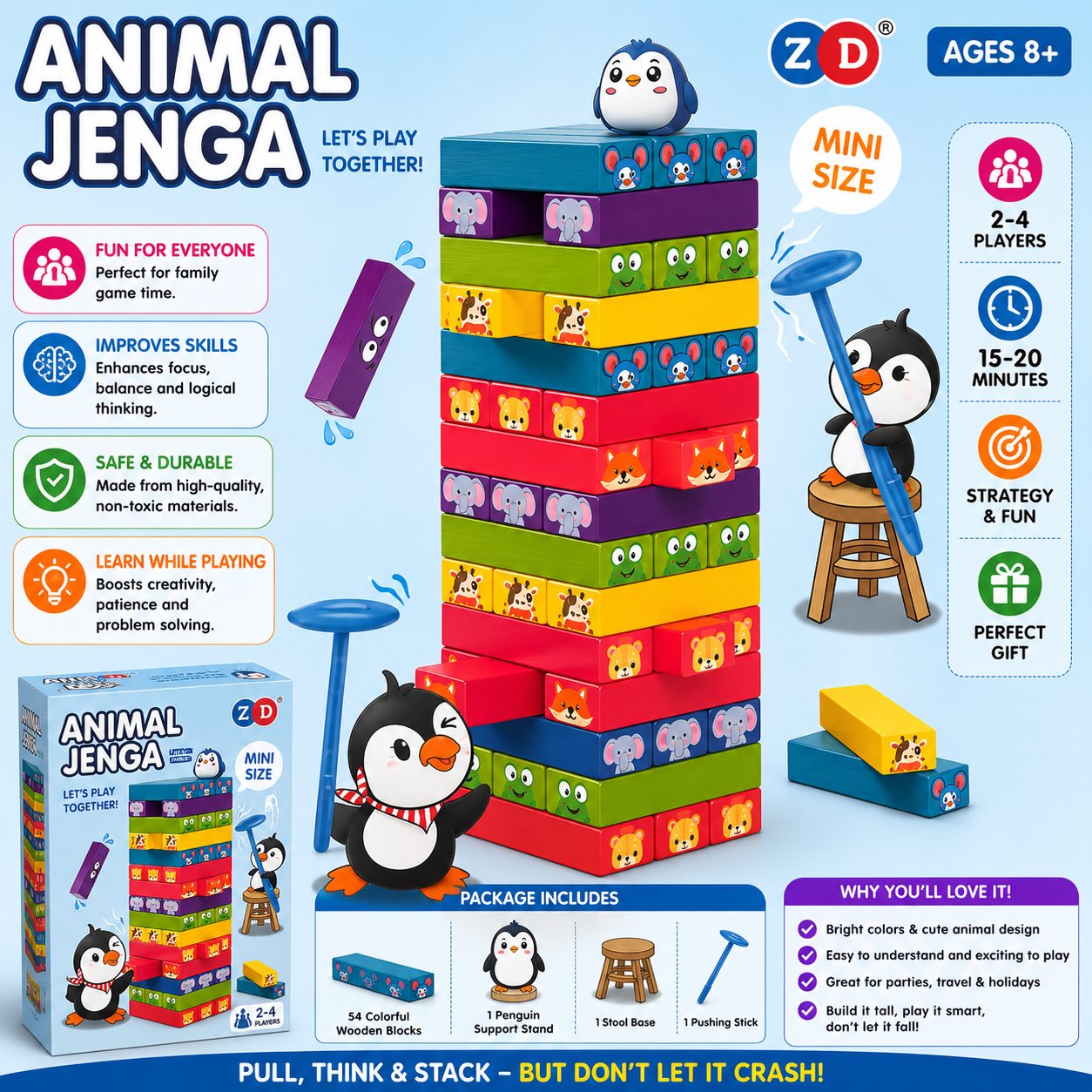 Animal Jenga - 036