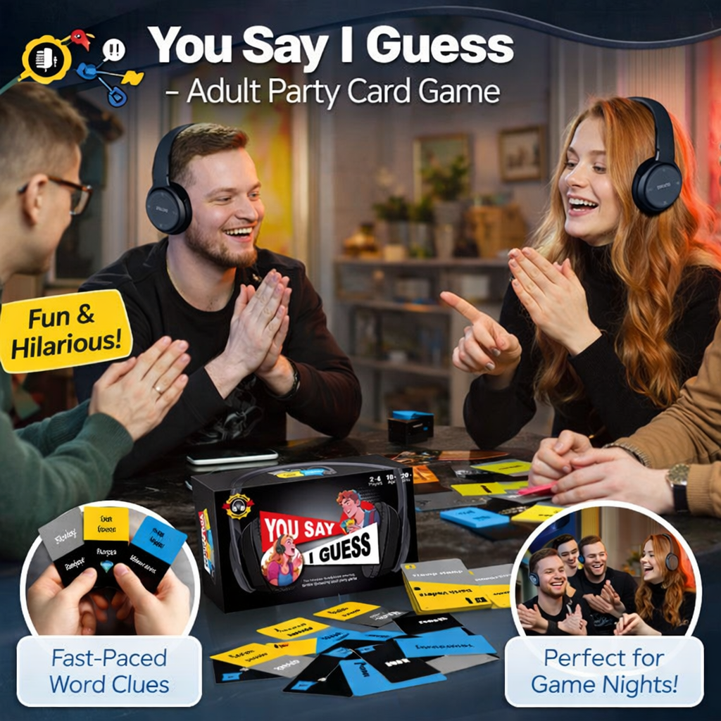 You Say I Guess - Lip Reading Adult Party Board Game - 011