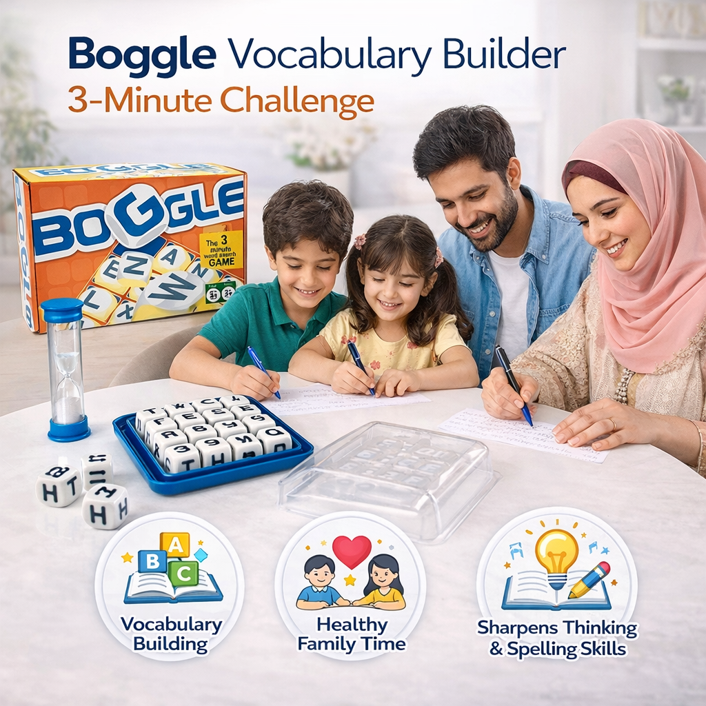 Boggle Vocabulary Builder 3 Minute Challenge - 77Y