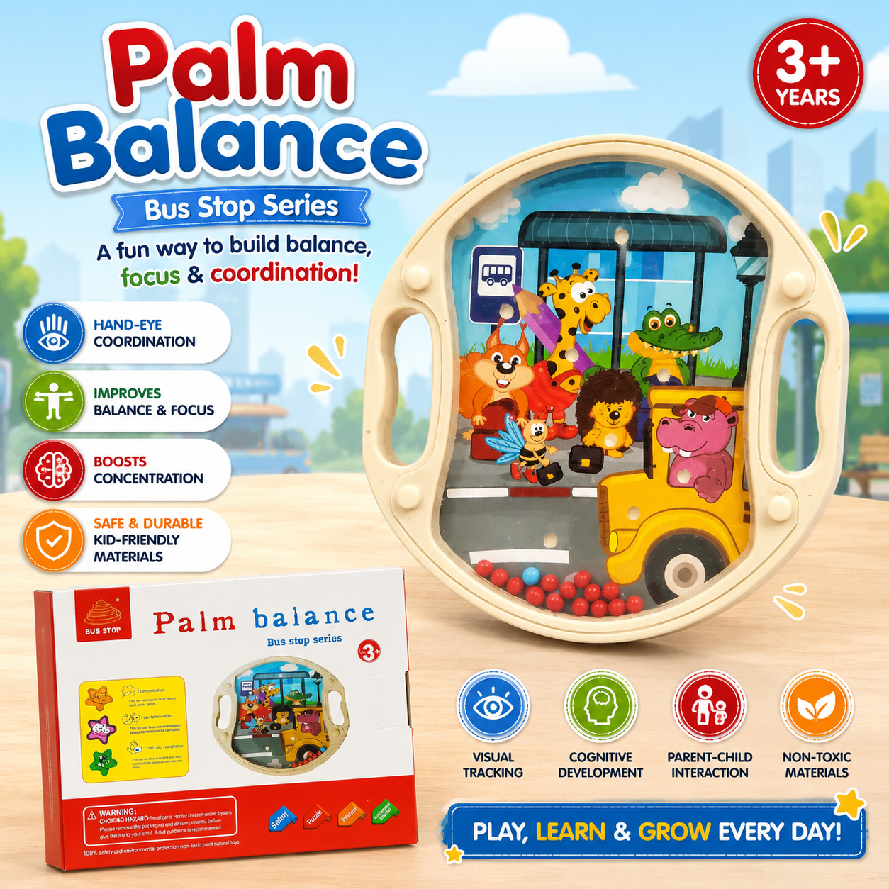 Palm Balance Bus Stop Series