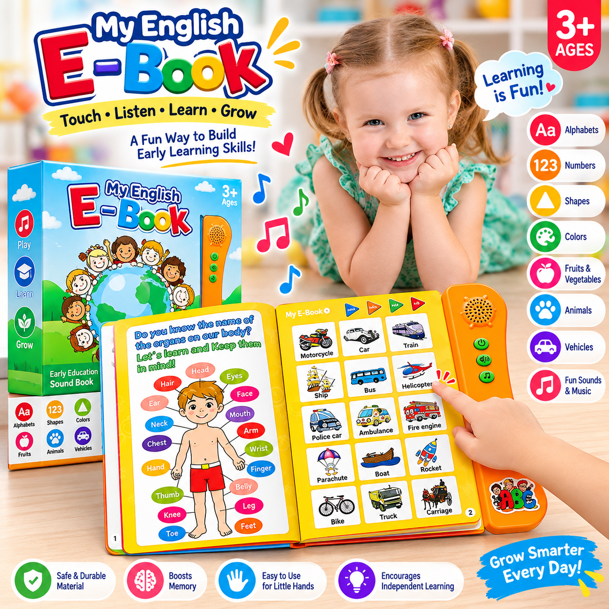 My First English E-Book Learning Kit - 681
