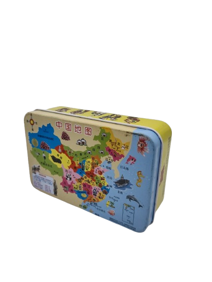 China Map Jigsaw Puzzle 60 Pieces Chinese Language - 282 - Default Title - Odeez | Educational Toys Pakistan 