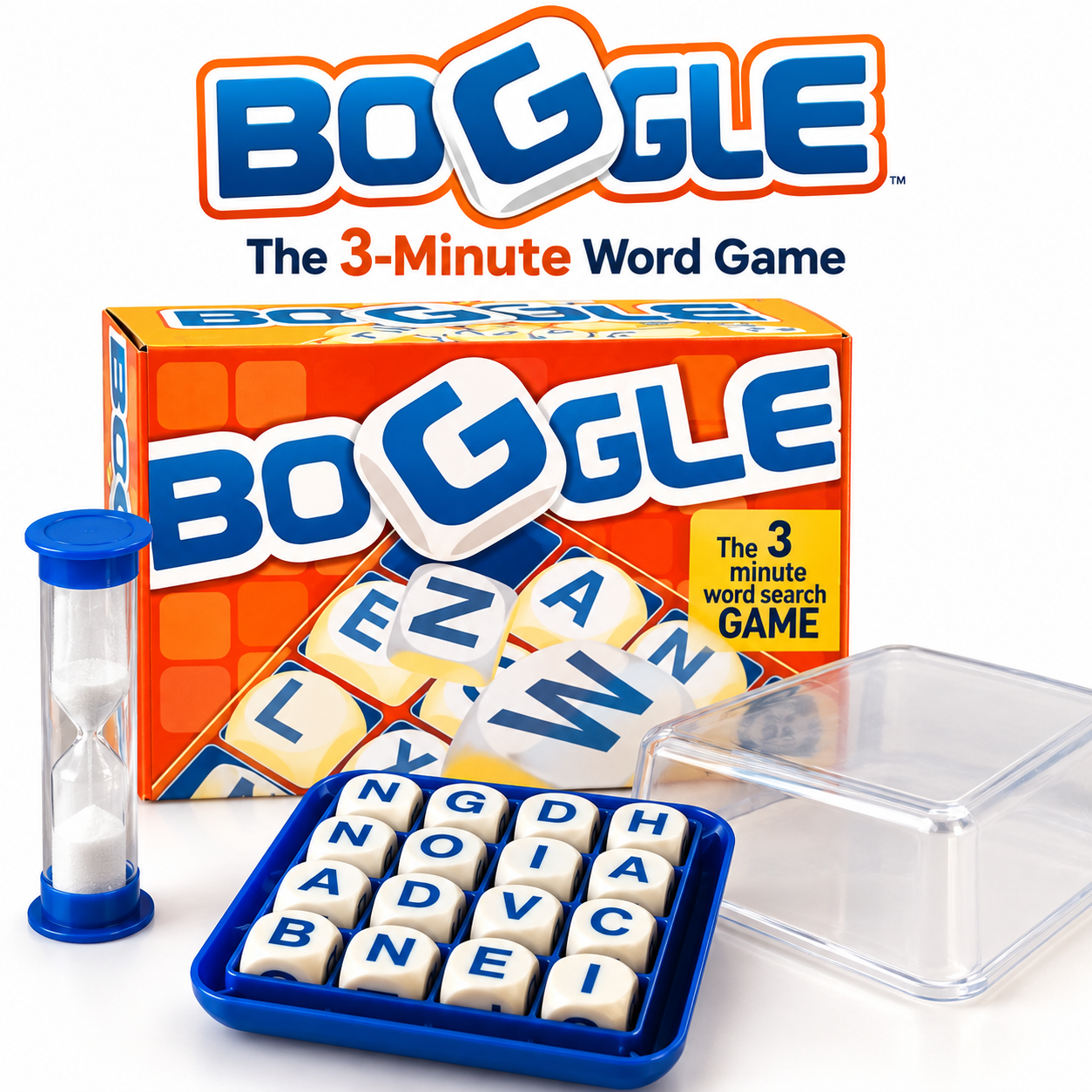 Boggle Word Game – 3-Minute Vocabulary and Spelling Challenge - 77Y