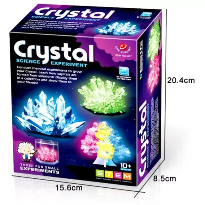 Crystal Growing Science Experimental Kit - Pink - Default Title - Odeez | Educational Toys Pakistan 