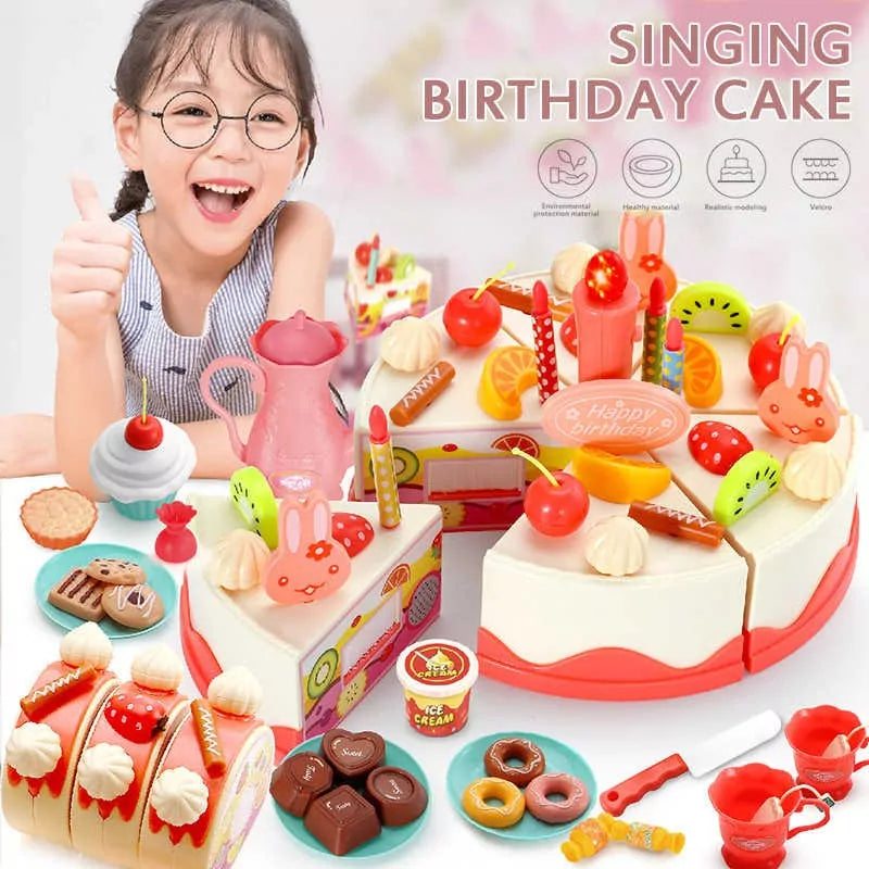 DIY Birthday Cake Party - 83 pieces - Default Title - Odeez | Educational Toys Pakistan 