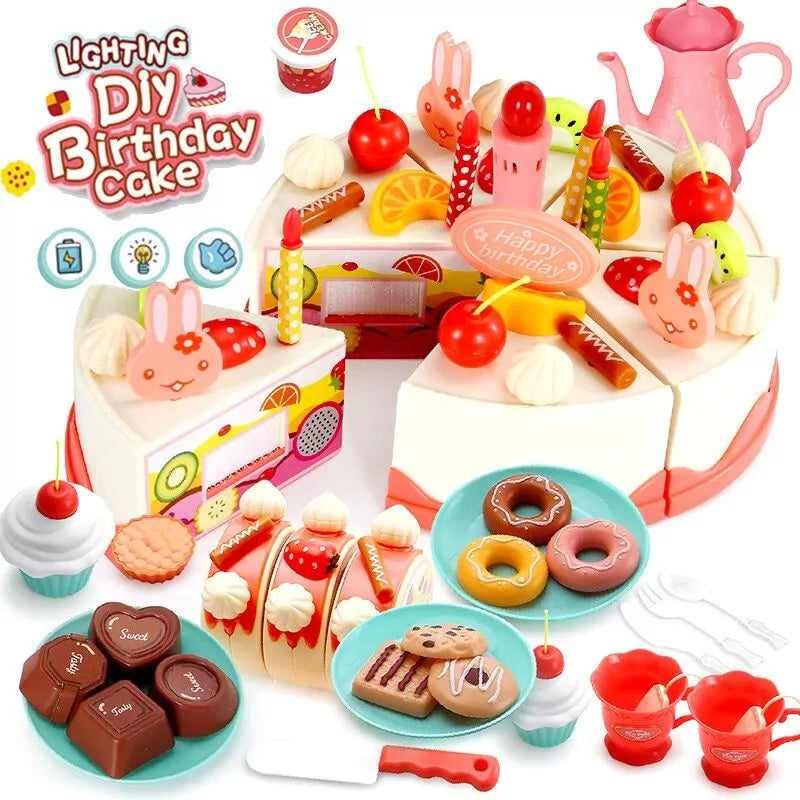 DIY Birthday Cake Party - 83 pieces - Default Title - Odeez | Educational Toys Pakistan 