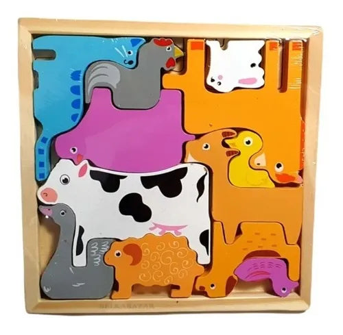 3D Assembling Puzzle Board Random Design - 215 - Default Title - Odeez | Educational Toys Pakistan 