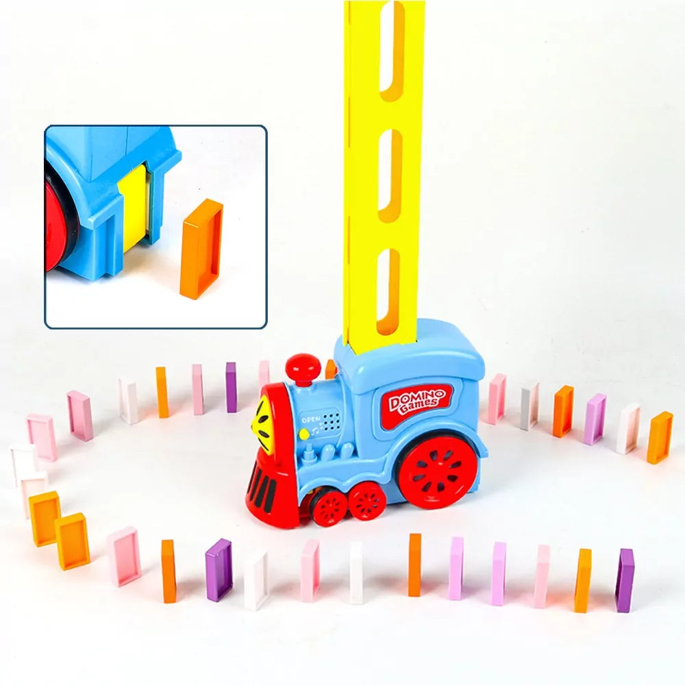 Domino Electric Train Game - 60 pieces - Default Title - Odeez | Educational Toys Pakistan 