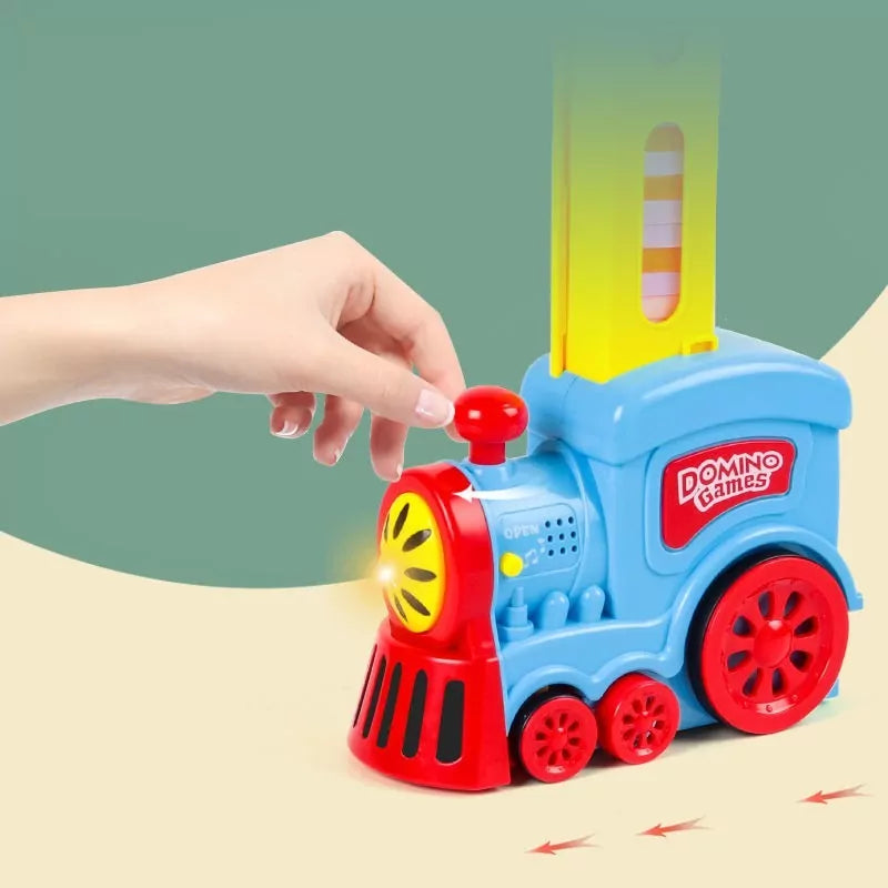 Domino Electric Train Game - 60 pieces - Default Title - Odeez | Educational Toys Pakistan 