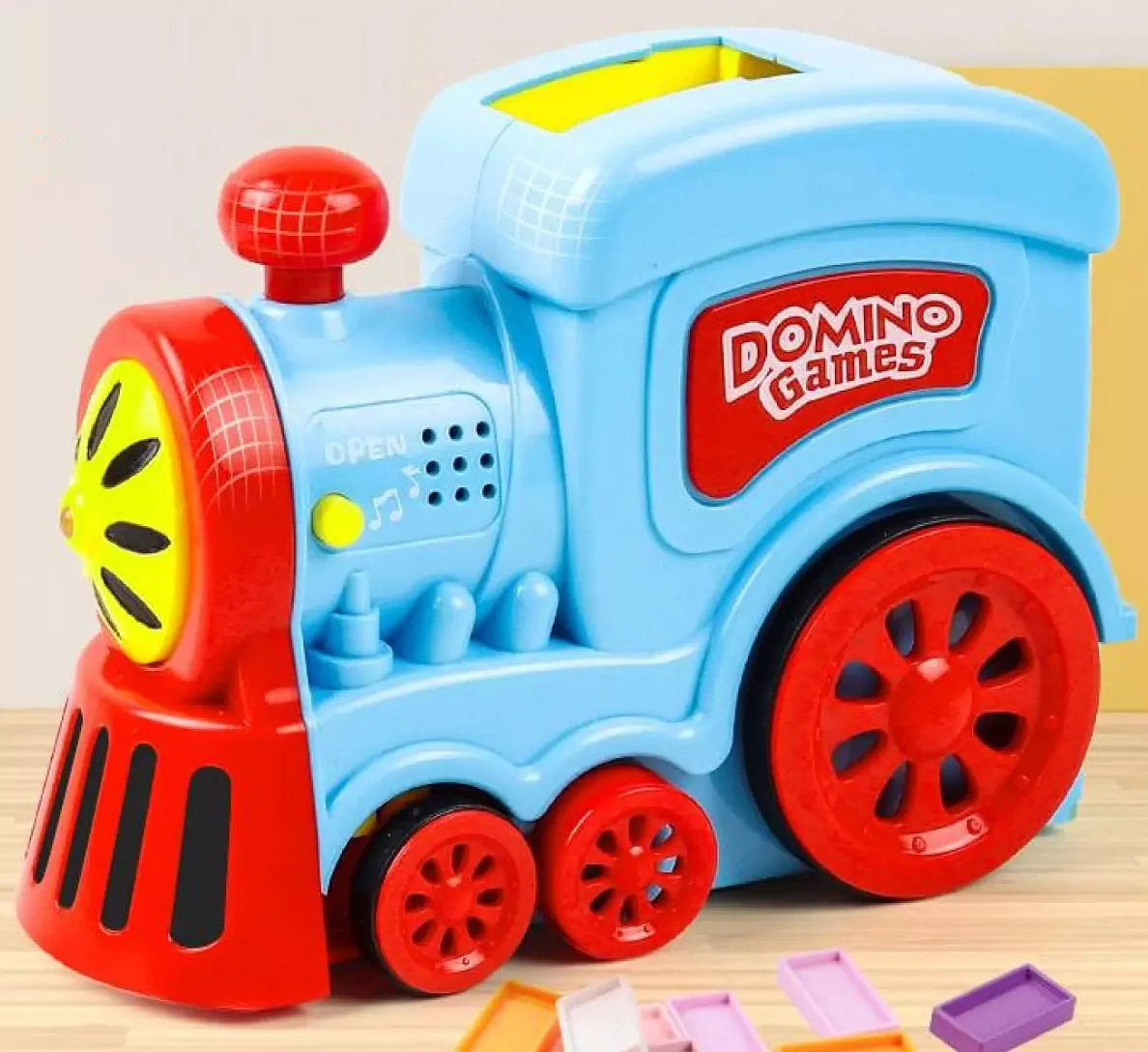 Domino Electric Train Game - 60 pieces - Default Title - Odeez | Educational Toys Pakistan 