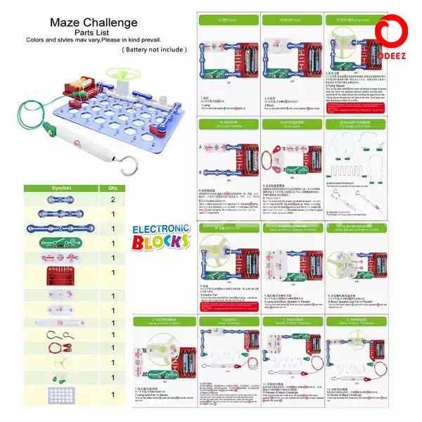 Electronic Blocks Maze Challenge - No. 112 - Default Title - Odeez | Educational Toys Pakistan 