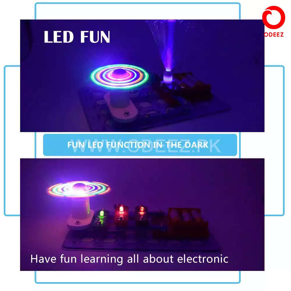 Electronic Blocks With Multiple Experiments - No. 300 - Default Title - Odeez | Educational Toys Pakistan 